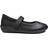 Clarks Kid's Vibrant Trail - Black Leather