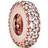 Pandora Sparkle Spacer Charm - Rose Gold/Transparent