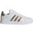 adidas Kid's Grand Court - Cloud White/Cloud White/Beige Met.