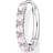 Thomas Sabo Single Hoop Earring - Silver/Pink/Transparent