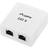Lanberg 2RJ45 UTP Cat6 Mono Adapter