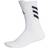 Adidas Alphaskin Crew Socks Unisex - White/Black/Black