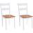 vidaXL 245368 Kitchen Chair 95.5cm 2pcs