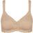 Triumph Modern Lace Cotton Bra - Beige