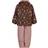 CeLaVi Rainwear Set w. Suspenders/Fleece - Misty Rose (310253-5240)
