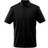 Mascot Cotton Polo Shirt - Black