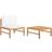 vidaXL 316110 Loungeset, 1 Bord inkl. 1 Soffor