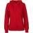 Neutral Zip Hoodie Women - Red