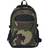 vidaXL Mochila de colegio 40 L negra y camuflaje Multicolor