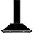 Smeg KT110BLE 110 cm, Sort