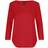 Neutral Ladies 3/4 Sleeve T-shirt - Red