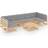 vidaXL 3076474 Loungeset, 1 Bord inkl. 7 Soffor