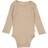 Wheat Plain Wool Body LS - Khaki Melange (9115e-775-3204)