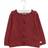 Wheat Knit Cardigan Maja - Burgundy (4519c-560)