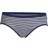 Icebreaker Siren Hipkini Brief - Royal Navy/Snow Stripe