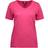 ID Ladies Interlock V-Neck T-Shirt - Pink