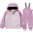 Helly Hansen Kid's Bergen Fleece Pu Rainset - Pink Ash (40480-067)