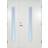 Scandidoor Torp Ytterdörr Frostat glas S 0502-Y H (150x200cm)