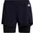 adidas Primeblue Designed To Move 2-in-1 Shorts Women - Legend Ink/White