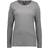 ID Ladies Interlock Long Sleeved T-shirt - Grey Melange