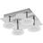 LEDVANCE Smart+ ceiling Orbis Wave IP44 TW Chrome 2400Lum Takplafond 30cm