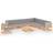 vidaXL 3076689 Loungeset, 1 Bord inkl. 9 Soffor