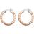 Tommy Hilfiger Thin Earrings - Rose Gold/Transparent