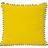 Riva Home Pompom Cushion Cover Yellow (45x45cm)