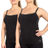 Calvin Klein One Cotton Camisole 2-pack - Black