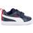 Puma Infant Courtflex V2 - Peacoart/High Risk Red