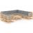 vidaXL 3076969 Loungeset, 1 Bord inkl. 9 Soffor