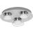 LEDVANCE Smart+ wall Orbis Round IP44 TW Chrome Ceiling Flush Light ∅ 30cm