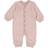 Wheat Wool Fleece Jumpsuit - Rose Powder (9369E-786-2487)