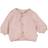 Wheat Wool Fleece Cardigan - Rose Powder (6422E-786-2487)