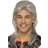 Smiffys 80s Mullet Wig Grey