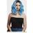 Smiffys Fever Cara Wig Baby Blue