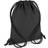 BagBase BG137 Reflective Gymsac - Black Reflective