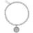 ChloBo Didi Sparkle Moonflower Bracelet - Silver
