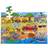 Bigjigs Wooden African Adventure Floor Jigsaw Puzzle 48 Pieces