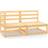 vidaXL 805690 Loungeset, Bord inkl. 2 Soffor