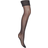 Falke Seidenglatt 15 Den Women Stay Ups - Black