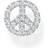 Thomas Sabo Individual Peace Pin Earring - Silver/Transparent