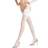 Falke Seidenglatt 15 Den Women Stay Ups - White