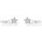 Thomas Sabo Ear Climber Star Earrings - Silver/Transparent