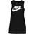 Nike Canotta Logo Women's Muscle Tank Black/White