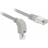 DeLock Angled RJ45-RJ45 SF/UTP Cat5e 1m