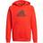 adidas Boy's Logo Hoodie - Vivid Red/Black (H07740)