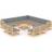 vidaXL 3076959 Loungeset, 1 Bord inkl. 13 Soffor