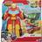 Playskool Transformers Rbt Rescue Bots Academy 35cm Power Hot Shot Robot 2 I 1 Transforming Toy