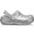 Crocs Classic Glitter Lined Clog Kids - Silver/Plateado/Metálico